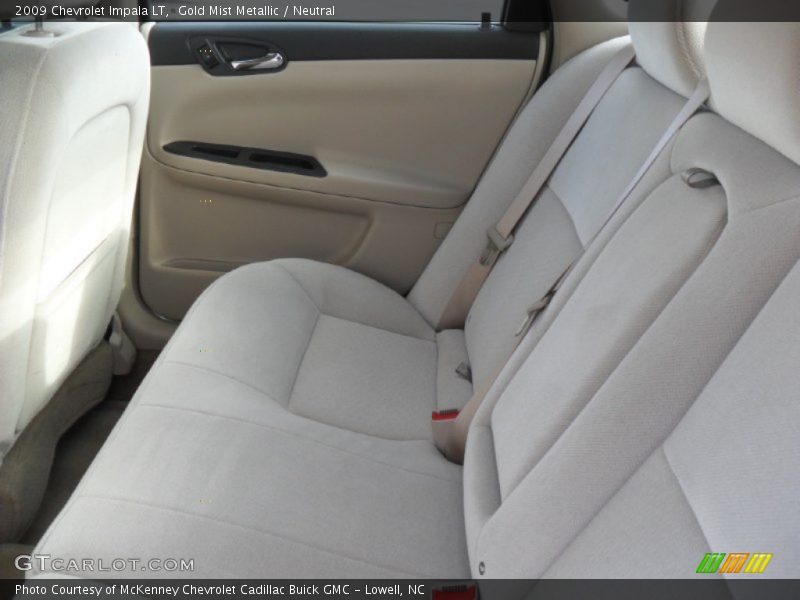 Gold Mist Metallic / Neutral 2009 Chevrolet Impala LT