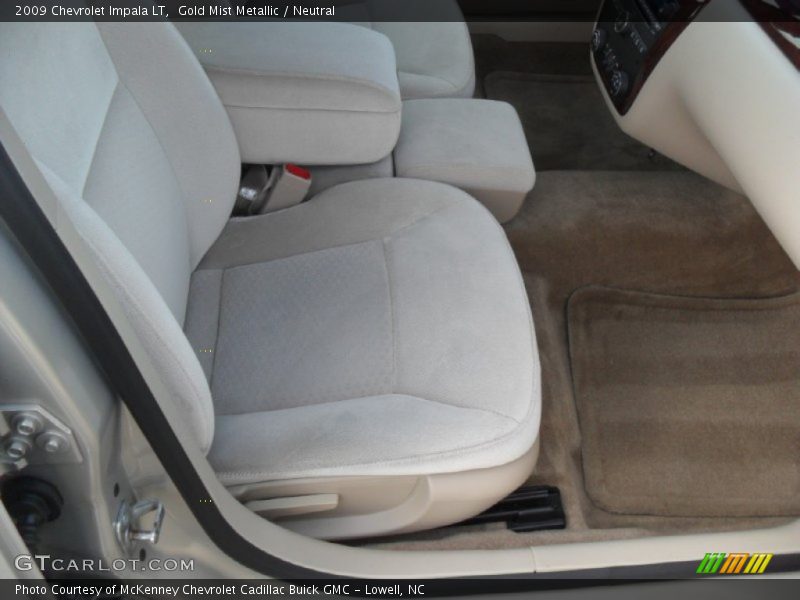 Gold Mist Metallic / Neutral 2009 Chevrolet Impala LT
