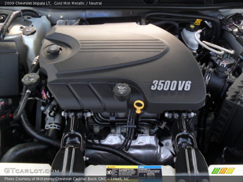 Gold Mist Metallic / Neutral 2009 Chevrolet Impala LT