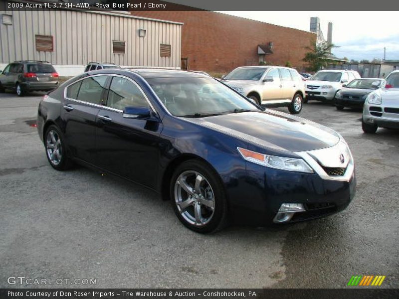 Front 3/4 View of 2009 TL 3.7 SH-AWD