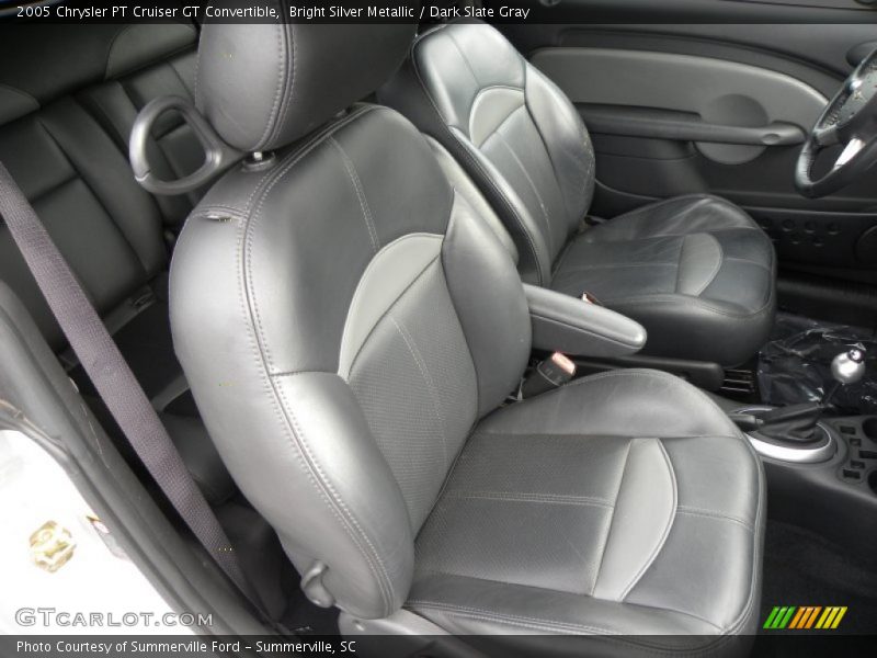 Bright Silver Metallic / Dark Slate Gray 2005 Chrysler PT Cruiser GT Convertible