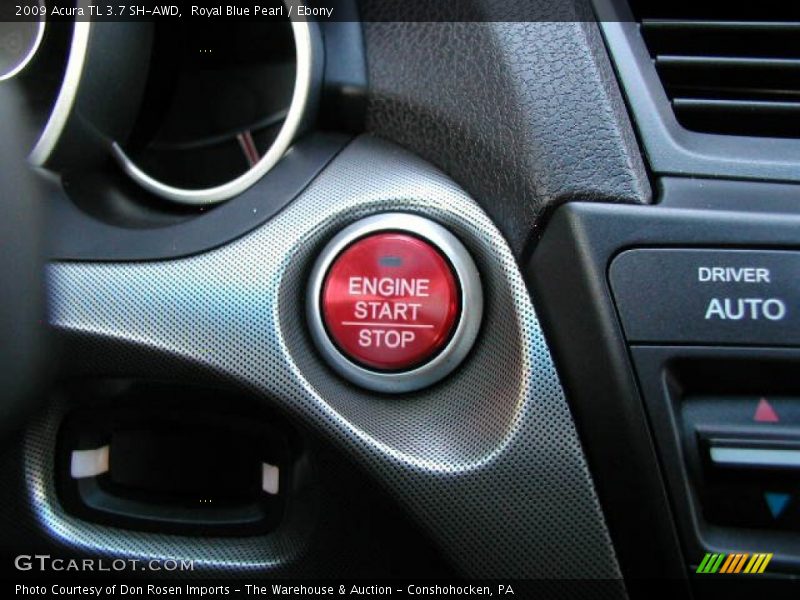 Controls of 2009 TL 3.7 SH-AWD