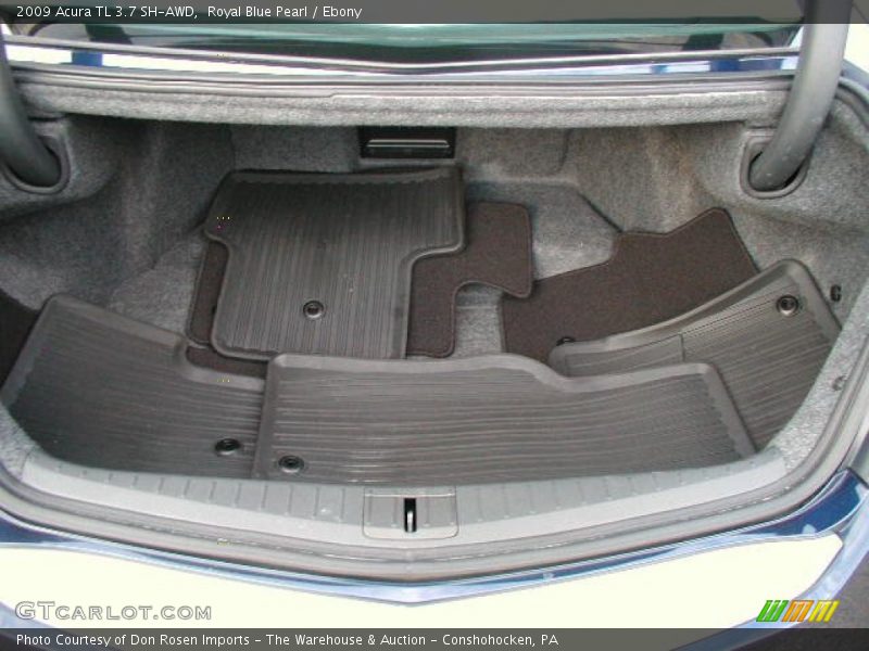 Royal Blue Pearl / Ebony 2009 Acura TL 3.7 SH-AWD