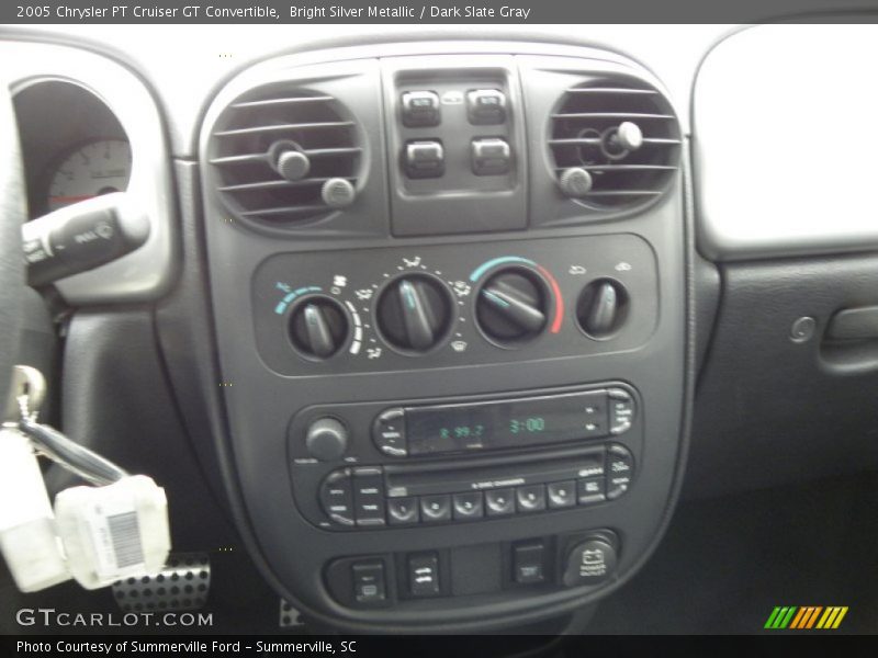 Bright Silver Metallic / Dark Slate Gray 2005 Chrysler PT Cruiser GT Convertible