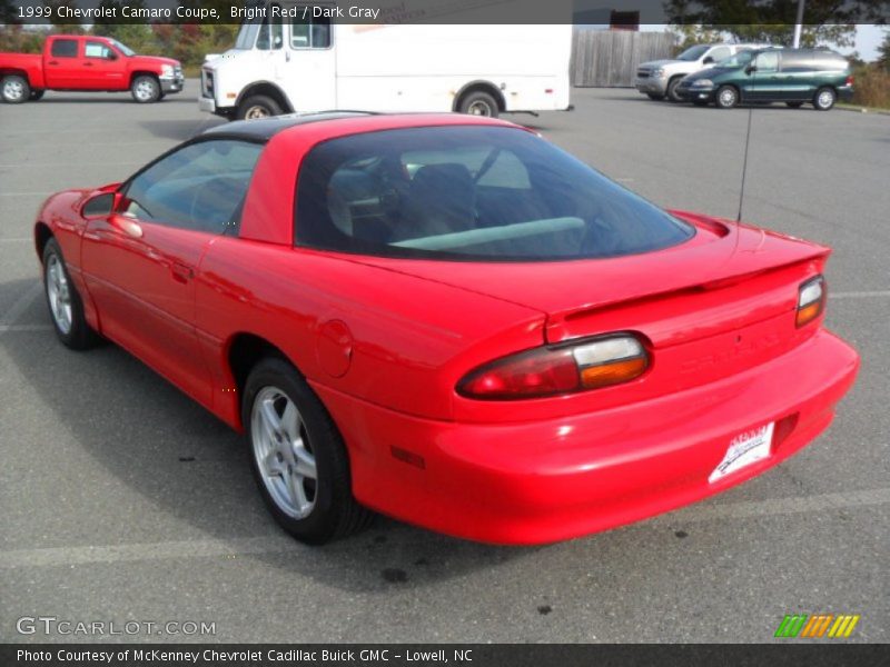 Bright Red / Dark Gray 1999 Chevrolet Camaro Coupe