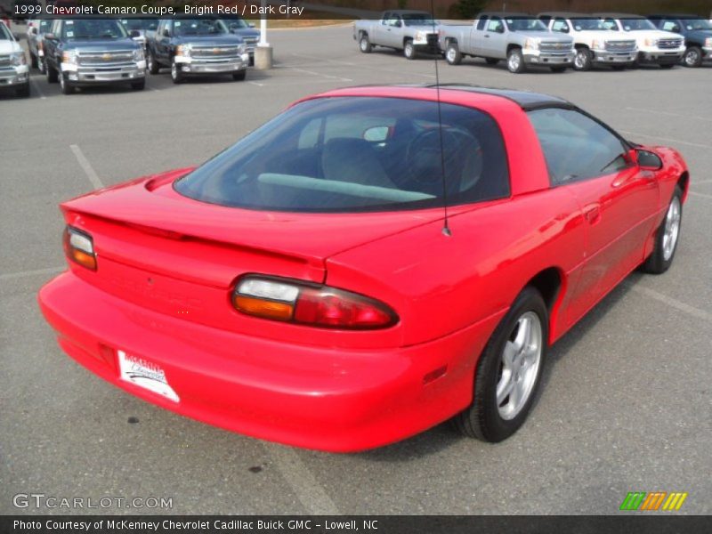 Bright Red / Dark Gray 1999 Chevrolet Camaro Coupe