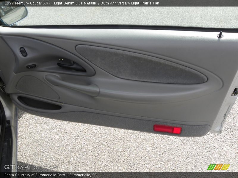 Light Denim Blue Metallic / 30th Anniversary Light Prairie Tan 1997 Mercury Cougar XR7