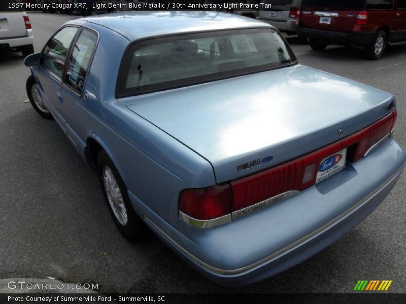 Light Denim Blue Metallic / 30th Anniversary Light Prairie Tan 1997 Mercury Cougar XR7