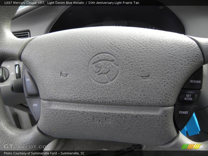 Light Denim Blue Metallic / 30th Anniversary Light Prairie Tan 1997 Mercury Cougar XR7