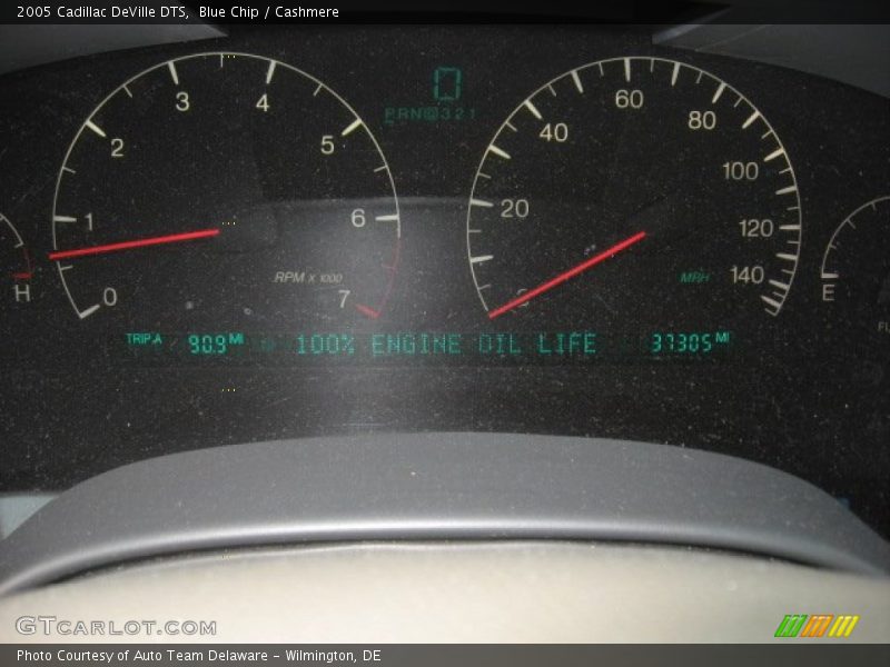 Blue Chip / Cashmere 2005 Cadillac DeVille DTS