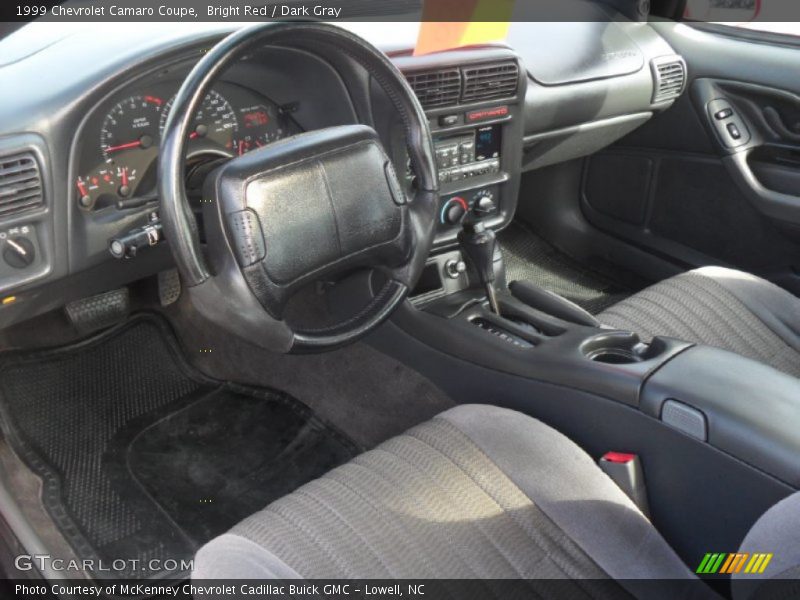 Dark Gray Interior - 1999 Camaro Coupe 