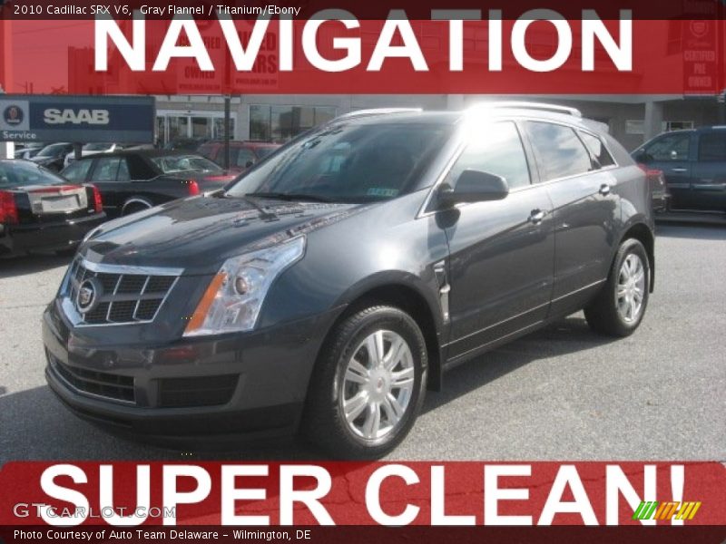Gray Flannel / Titanium/Ebony 2010 Cadillac SRX V6