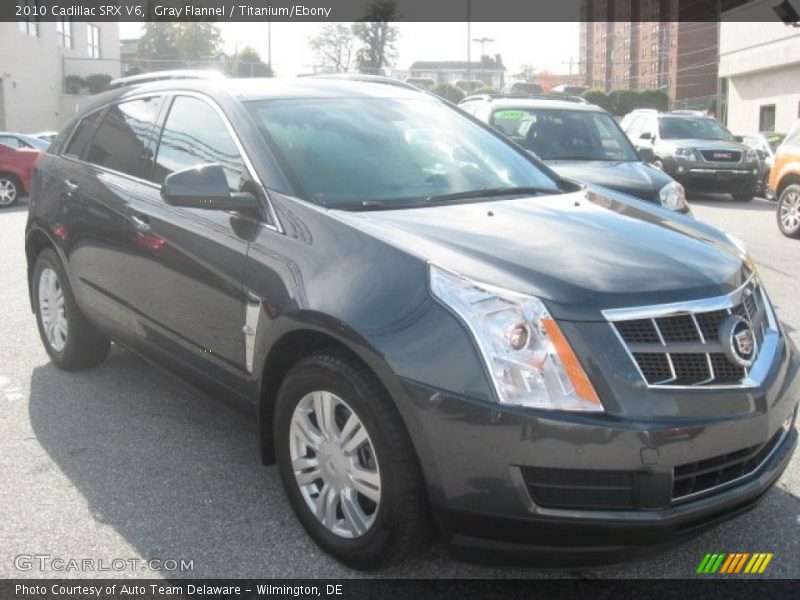 Gray Flannel / Titanium/Ebony 2010 Cadillac SRX V6