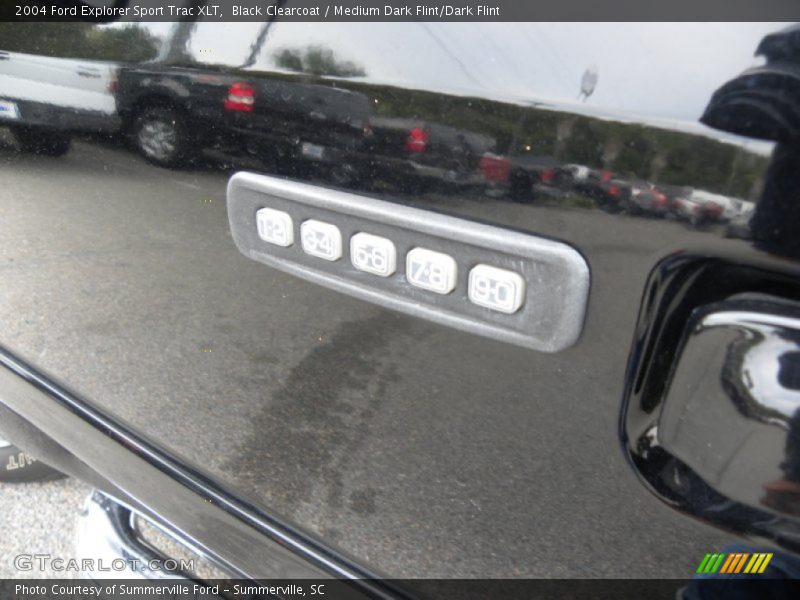 Black Clearcoat / Medium Dark Flint/Dark Flint 2004 Ford Explorer Sport Trac XLT