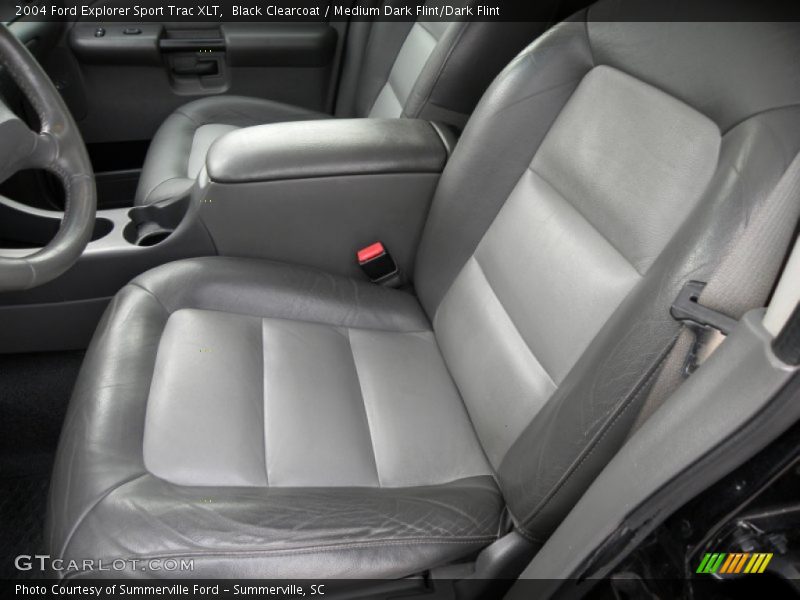 Black Clearcoat / Medium Dark Flint/Dark Flint 2004 Ford Explorer Sport Trac XLT