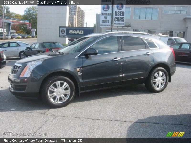Gray Flannel / Titanium/Ebony 2010 Cadillac SRX V6