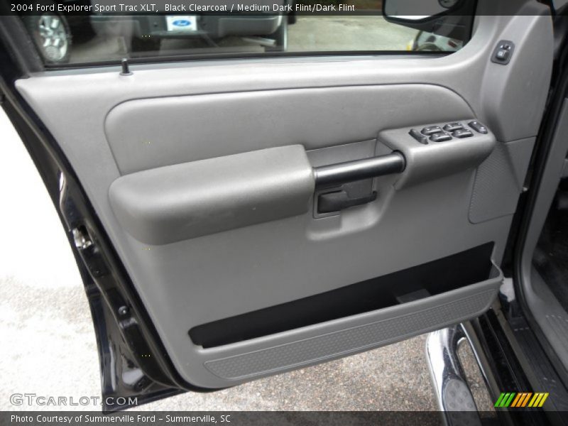 Black Clearcoat / Medium Dark Flint/Dark Flint 2004 Ford Explorer Sport Trac XLT