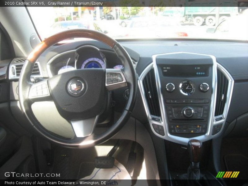 Gray Flannel / Titanium/Ebony 2010 Cadillac SRX V6