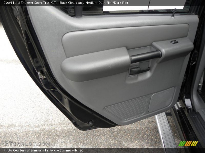 Black Clearcoat / Medium Dark Flint/Dark Flint 2004 Ford Explorer Sport Trac XLT