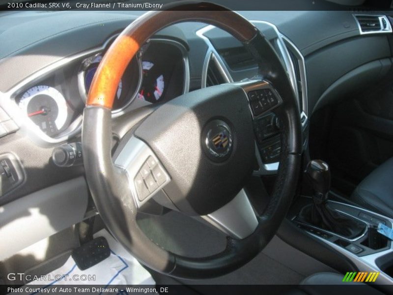 Gray Flannel / Titanium/Ebony 2010 Cadillac SRX V6