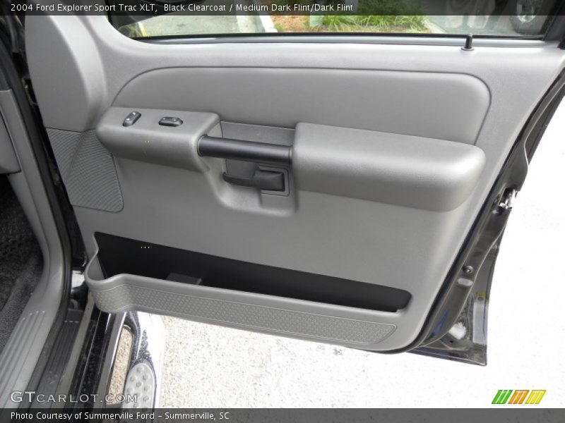 Black Clearcoat / Medium Dark Flint/Dark Flint 2004 Ford Explorer Sport Trac XLT