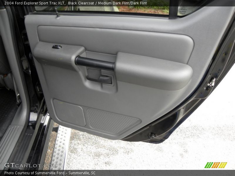 Black Clearcoat / Medium Dark Flint/Dark Flint 2004 Ford Explorer Sport Trac XLT