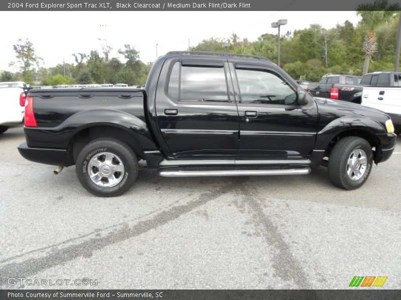 Black Clearcoat / Medium Dark Flint/Dark Flint 2004 Ford Explorer Sport Trac XLT