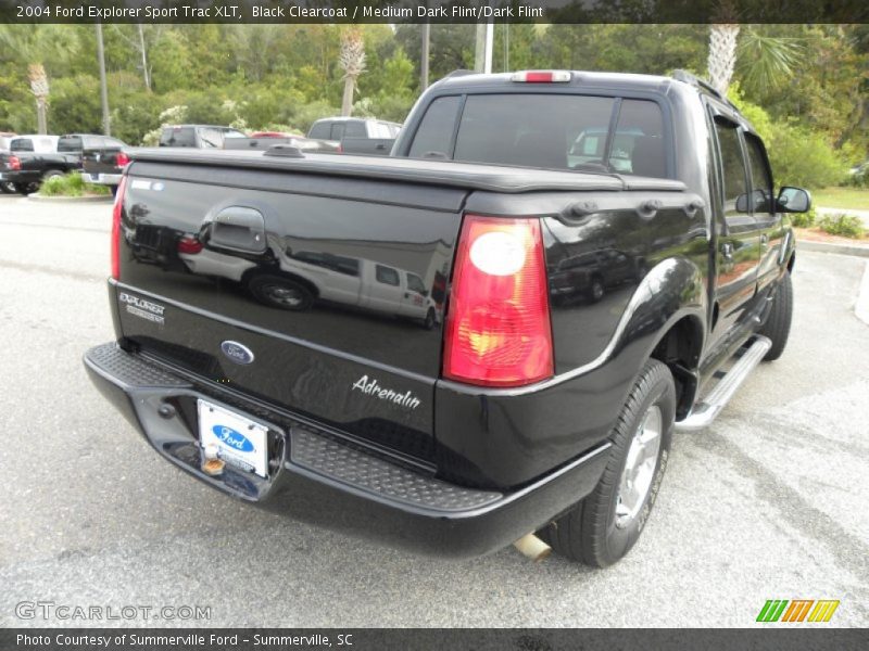 Black Clearcoat / Medium Dark Flint/Dark Flint 2004 Ford Explorer Sport Trac XLT