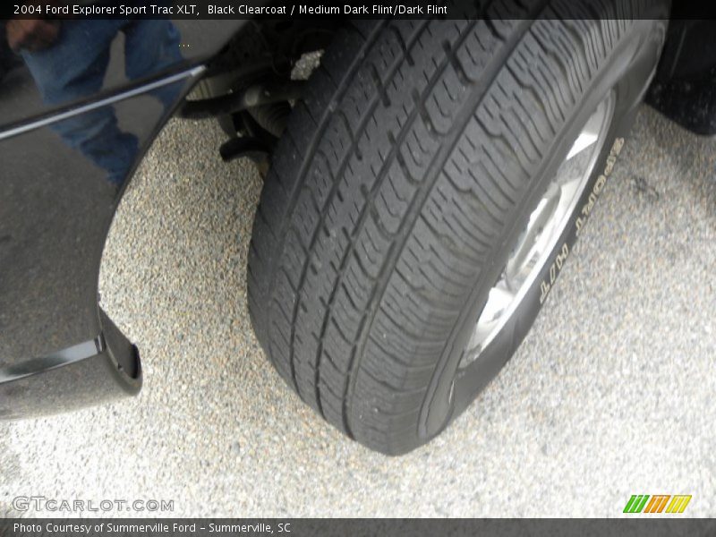 Black Clearcoat / Medium Dark Flint/Dark Flint 2004 Ford Explorer Sport Trac XLT