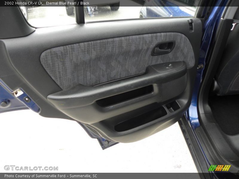 Eternal Blue Pearl / Black 2002 Honda CR-V LX