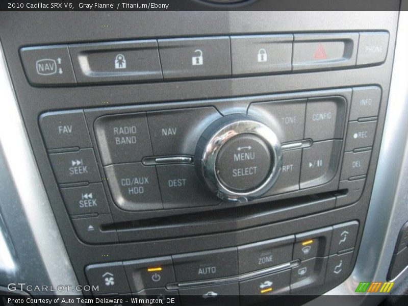 Gray Flannel / Titanium/Ebony 2010 Cadillac SRX V6