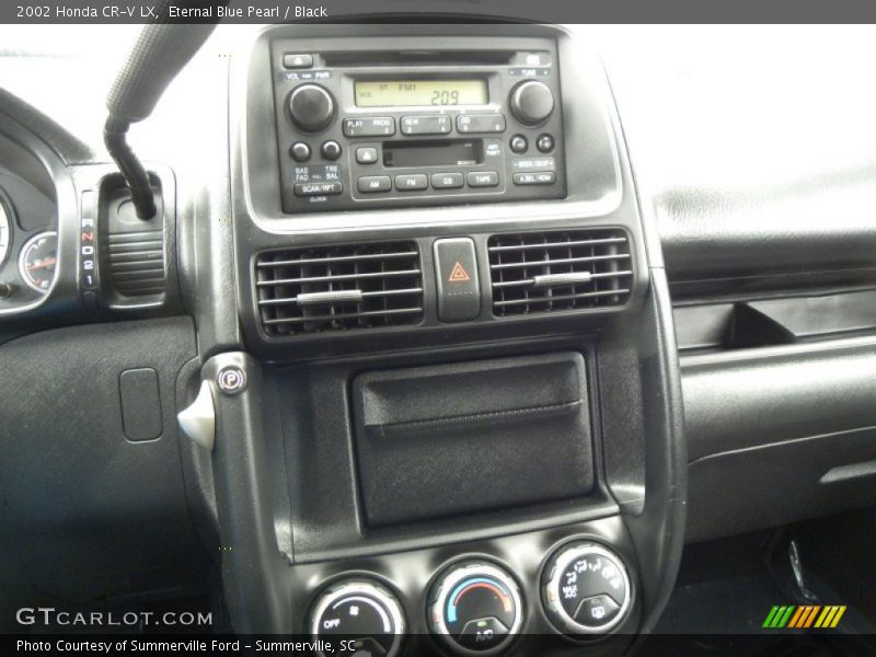 Eternal Blue Pearl / Black 2002 Honda CR-V LX