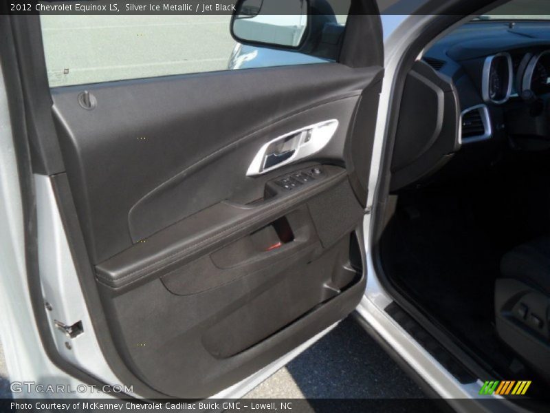 Silver Ice Metallic / Jet Black 2012 Chevrolet Equinox LS