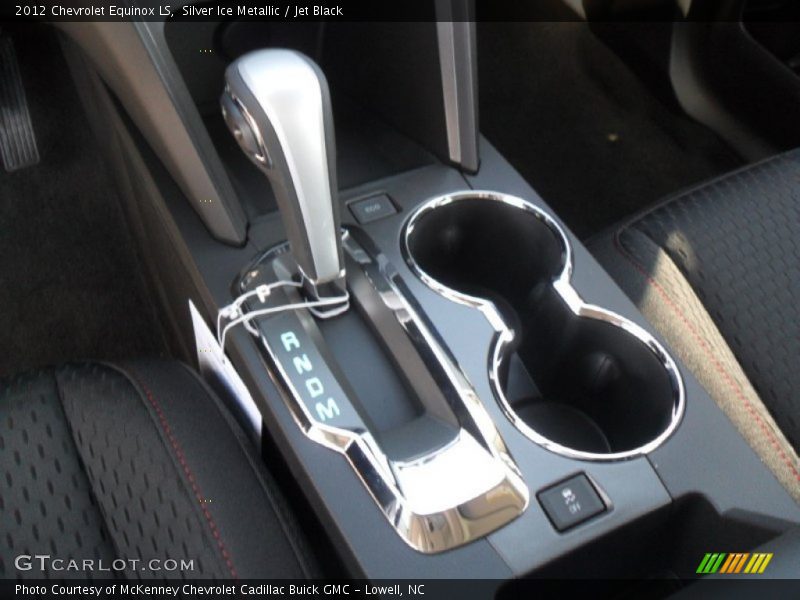 Silver Ice Metallic / Jet Black 2012 Chevrolet Equinox LS
