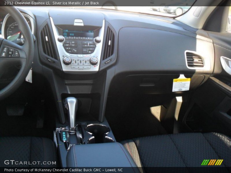 Silver Ice Metallic / Jet Black 2012 Chevrolet Equinox LS