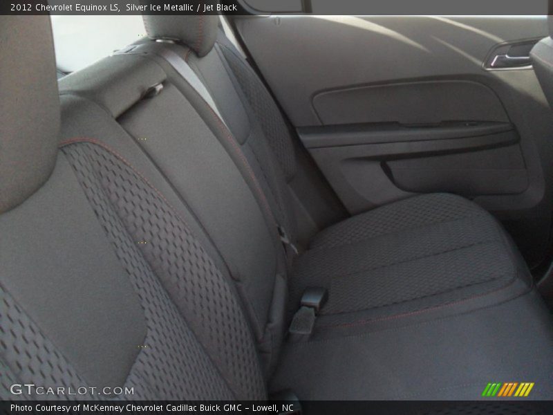 Silver Ice Metallic / Jet Black 2012 Chevrolet Equinox LS