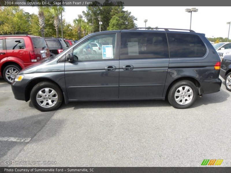 Sage Brush Pearl / Fern 2004 Honda Odyssey EX-L