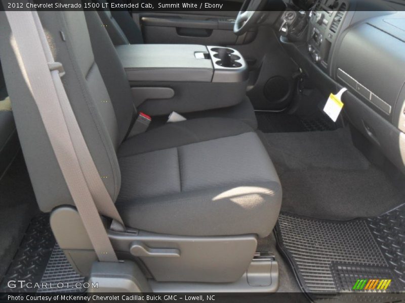 Summit White / Ebony 2012 Chevrolet Silverado 1500 LT Extended Cab