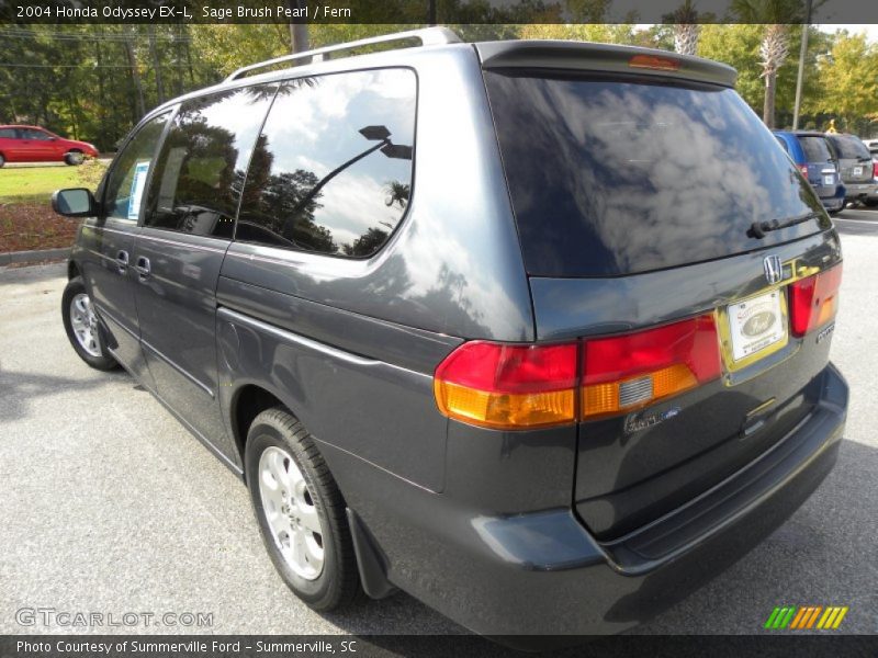 Sage Brush Pearl / Fern 2004 Honda Odyssey EX-L