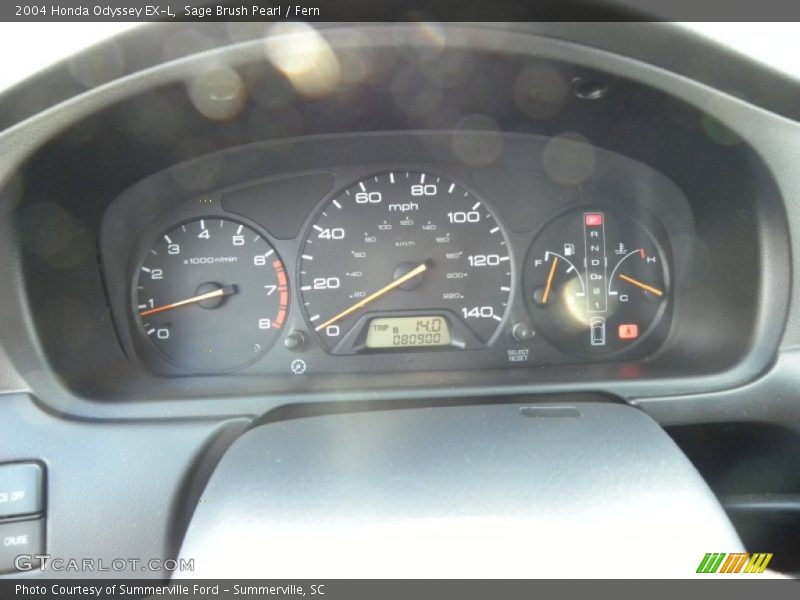 Sage Brush Pearl / Fern 2004 Honda Odyssey EX-L