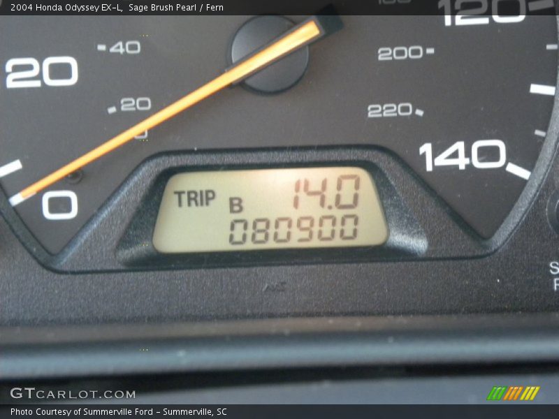 Sage Brush Pearl / Fern 2004 Honda Odyssey EX-L