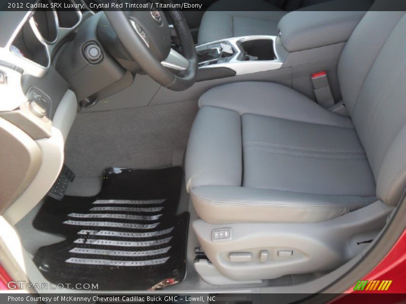 Crystal Red Tintcoat / Titanium/Ebony 2012 Cadillac SRX Luxury