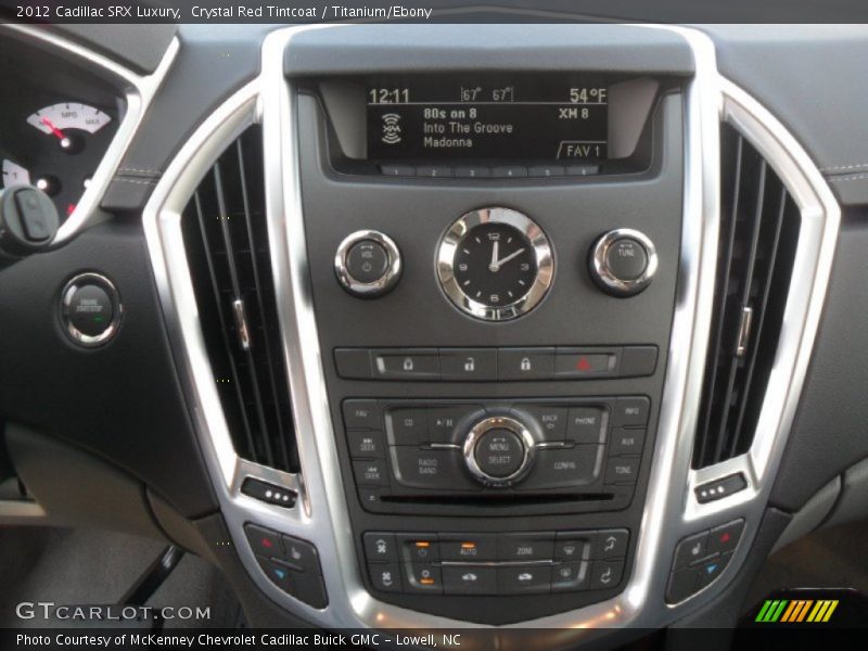 Crystal Red Tintcoat / Titanium/Ebony 2012 Cadillac SRX Luxury