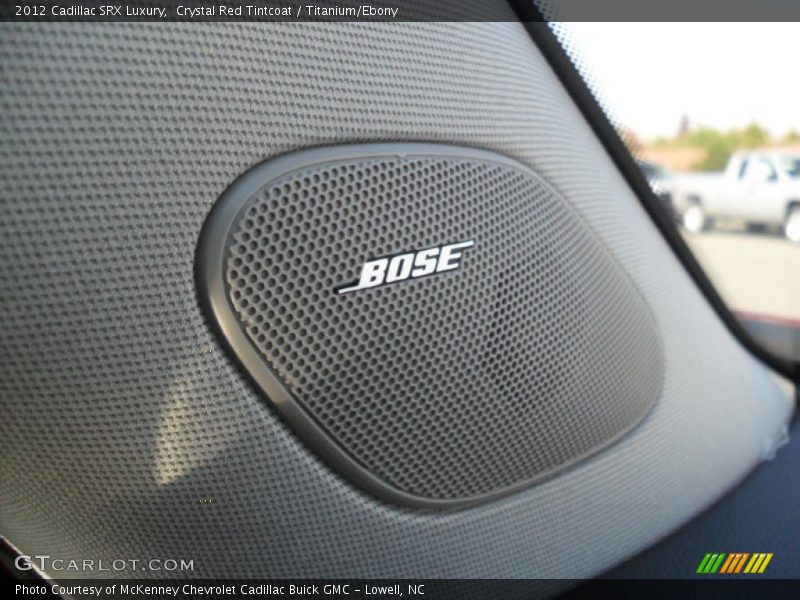 Crystal Red Tintcoat / Titanium/Ebony 2012 Cadillac SRX Luxury
