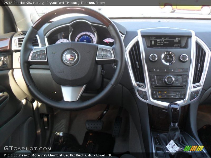 Crystal Red Tintcoat / Titanium/Ebony 2012 Cadillac SRX Luxury
