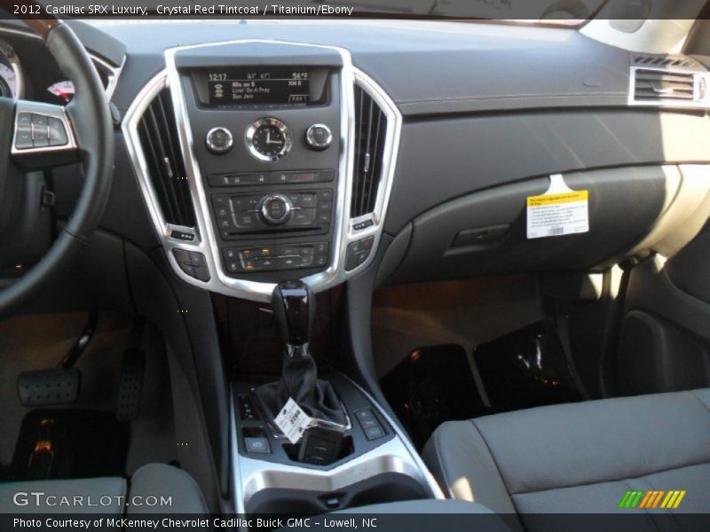 Crystal Red Tintcoat / Titanium/Ebony 2012 Cadillac SRX Luxury
