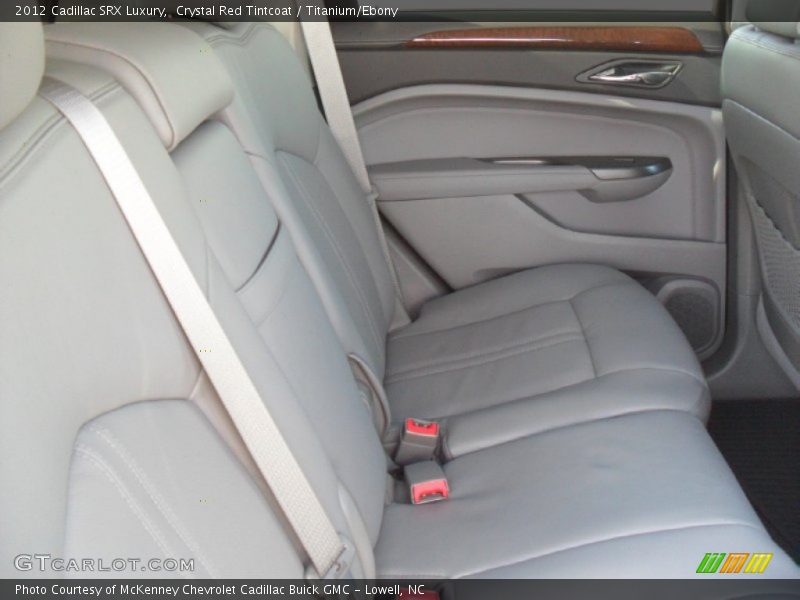 Crystal Red Tintcoat / Titanium/Ebony 2012 Cadillac SRX Luxury