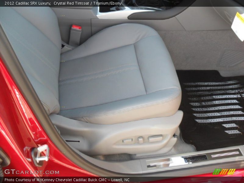 Crystal Red Tintcoat / Titanium/Ebony 2012 Cadillac SRX Luxury