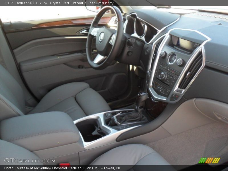 Crystal Red Tintcoat / Titanium/Ebony 2012 Cadillac SRX Luxury