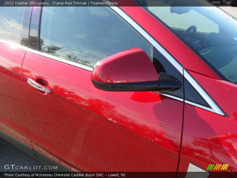 Crystal Red Tintcoat / Titanium/Ebony 2012 Cadillac SRX Luxury